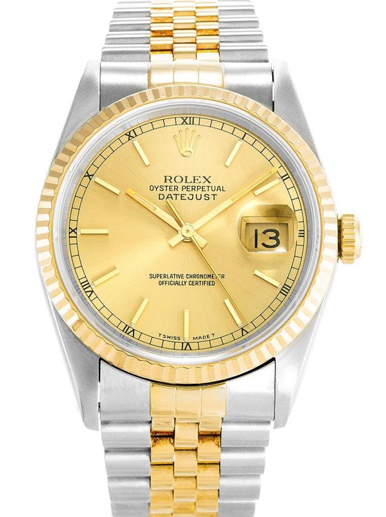 Replica Rolex Datejust Gold Dial 16233 36 mm