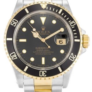 Replica Rolex Submariner Black Dial 16613