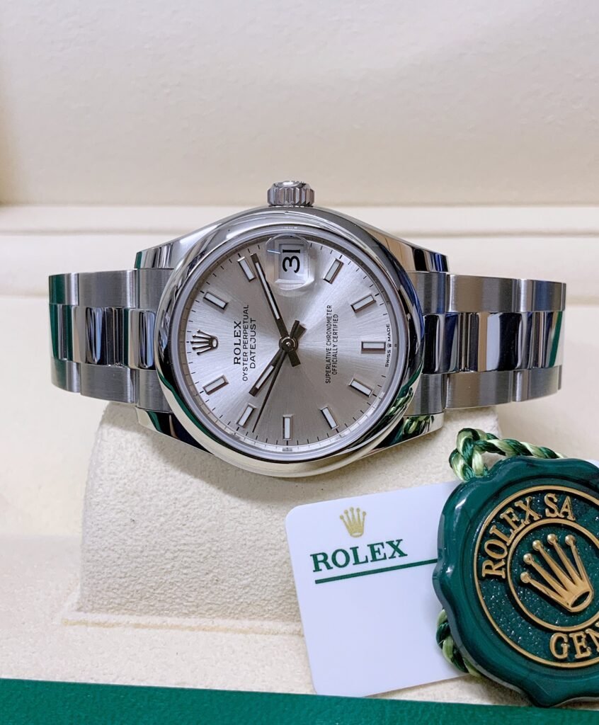 Rolex Datejust Silver Dial 278240 31 mm Bracelet & Clasp