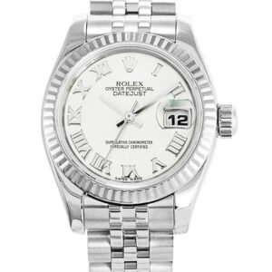 Replica Rolex Datejust White Dial 179174 26 mm