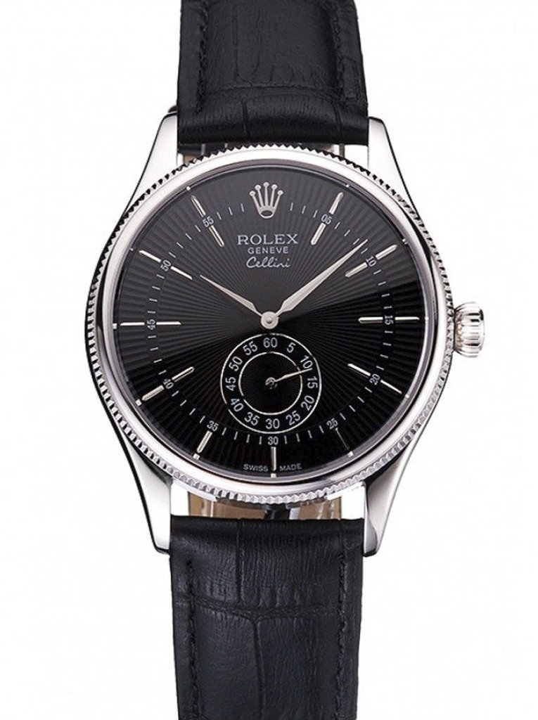 Superclone Rolex Cellini Black Dial REP016790