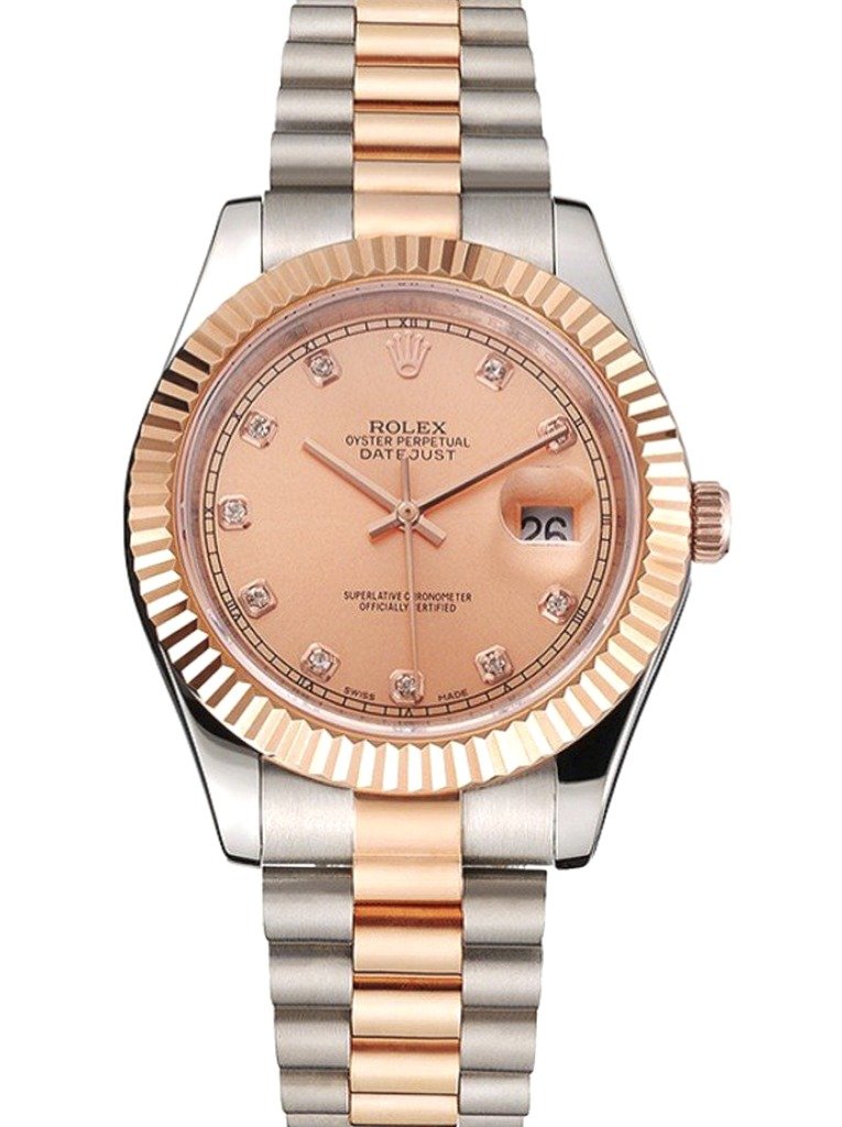 Rolex Datejust Rose-Gold Dial REP016816 41 mm