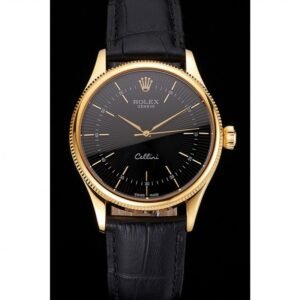 Superclone Rolex Cellini Black Dial REP016803