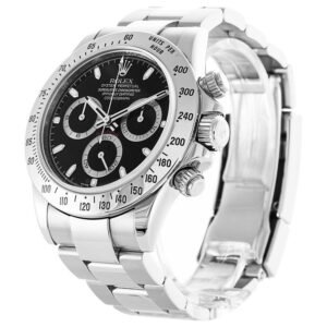 Superclone Rolex Daytona Black Dial 116520