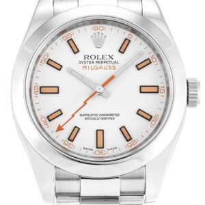 Replica Rolex Milgauss White Dial 116400