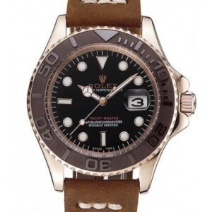 Replica Rolex Yacht-Master Black Dial 1453860