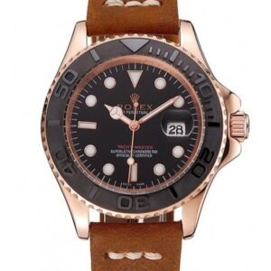 Replica Rolex Yacht-Master Black Dial 1453861