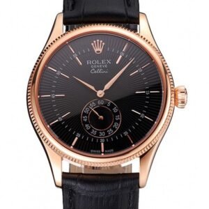 Superclone Rolex Cellini Black Dial REP016792