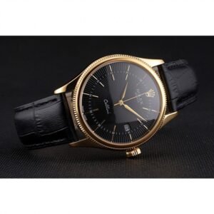 Superclone Rolex Cellini Black Dial REP016807