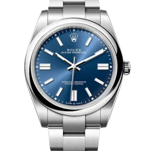 Replica Rolex Oyster Perpetual Blue Dial 124300 41 mm