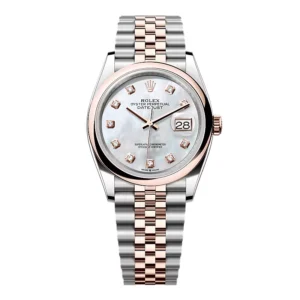 Rolex Datejust Mother of Pearl Diamond Dial 126201-0021 36 mm