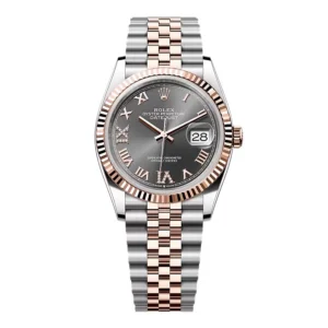 Rolex Datejust Slate Roman Diamond Dial 126231-0023 36 mm