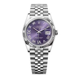 Rolex Datejust Aubergine Dial 126234-0021 36 mm