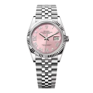 Rolex Datejust Pink Roman Dial 126234-0031 36 mm