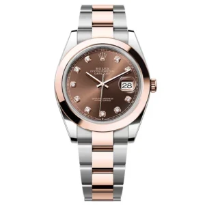 Rolex Datejust Chocolate Diamond Dial 126301-0003 41 mm