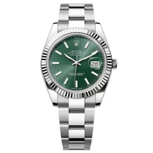 Rolex Datejust Mint Green Dial 126334-0027 41 mm