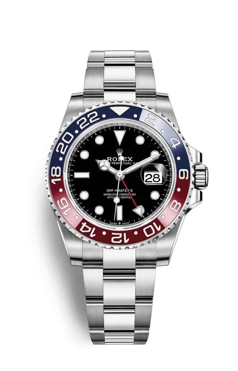 Replica Rolex GMT-Master II 126710BLRO “Pepsi” Oyster