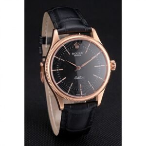 Superclone Rolex Cellini Black Dial REP016815