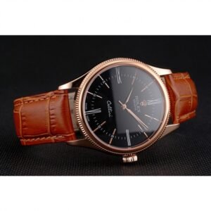 Superclone Rolex Cellini Black Dial REP016794