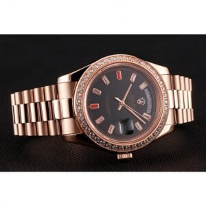 Superclone Rolex Day-Date Black Dial 1454102 40 mm