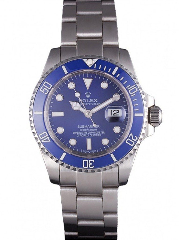 Superclone Rolex Submariner Blue Dial SRL50