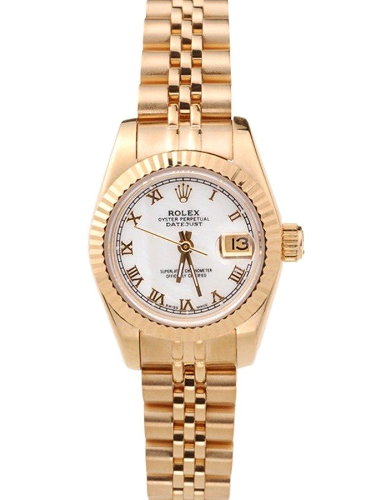 Rolex Datejust White Dial SRL100 28 mm
