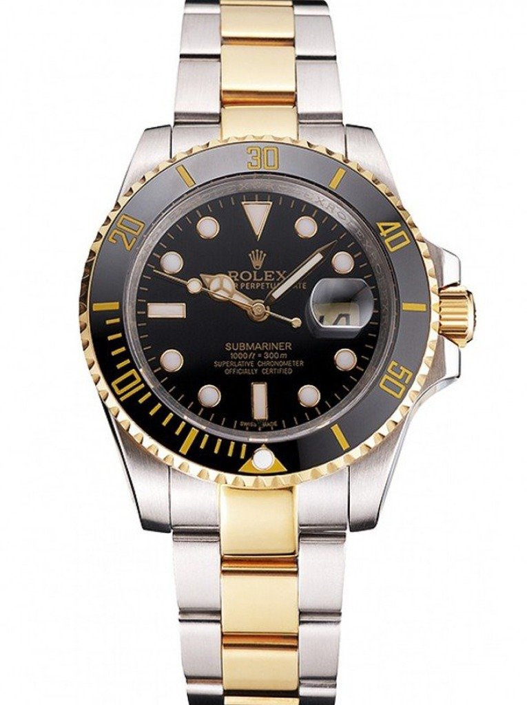 Superclone Rolex Submariner Black Dial PR16233BG