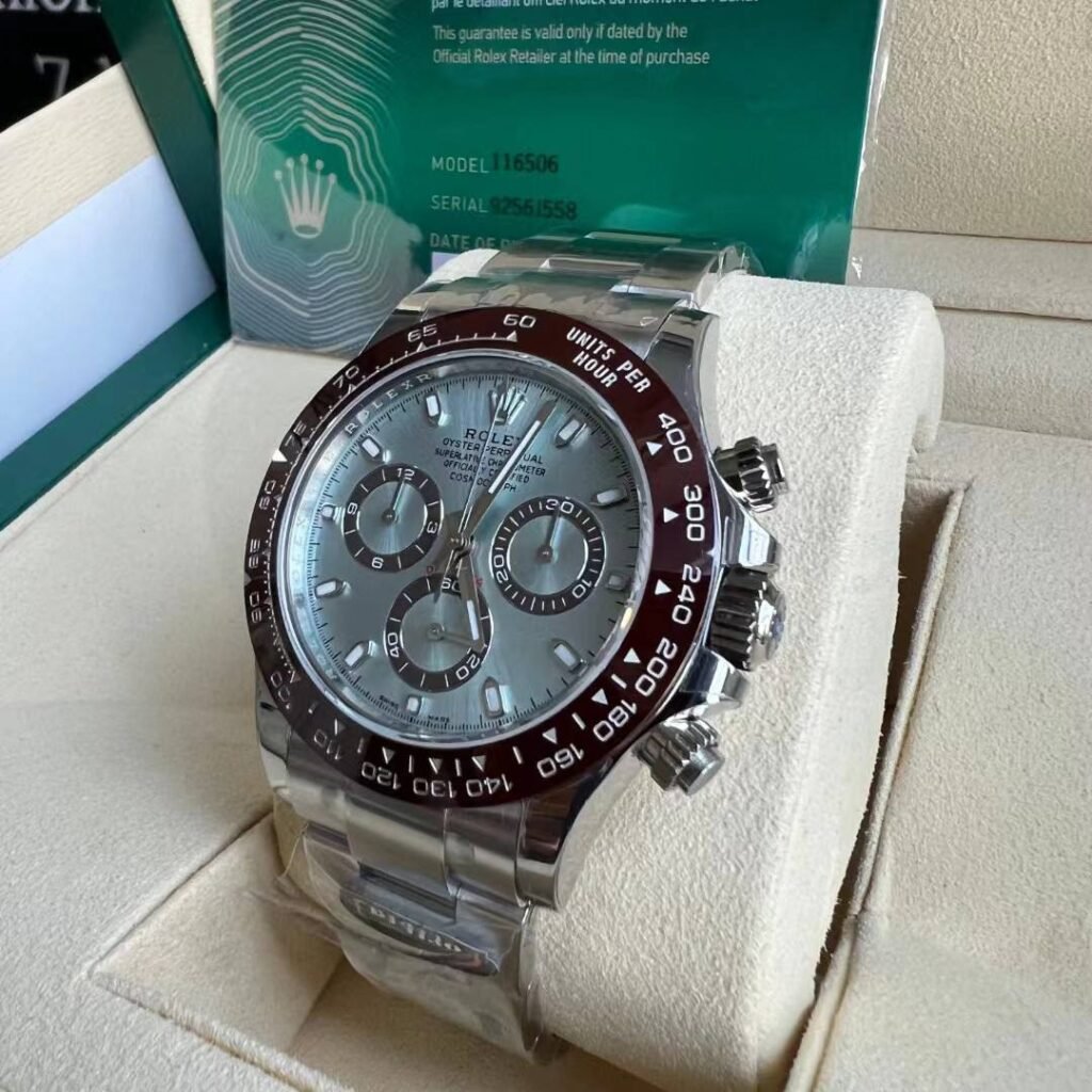 Rolex Daytona Ice blue Dial 116506 “Platona” Case Profile
