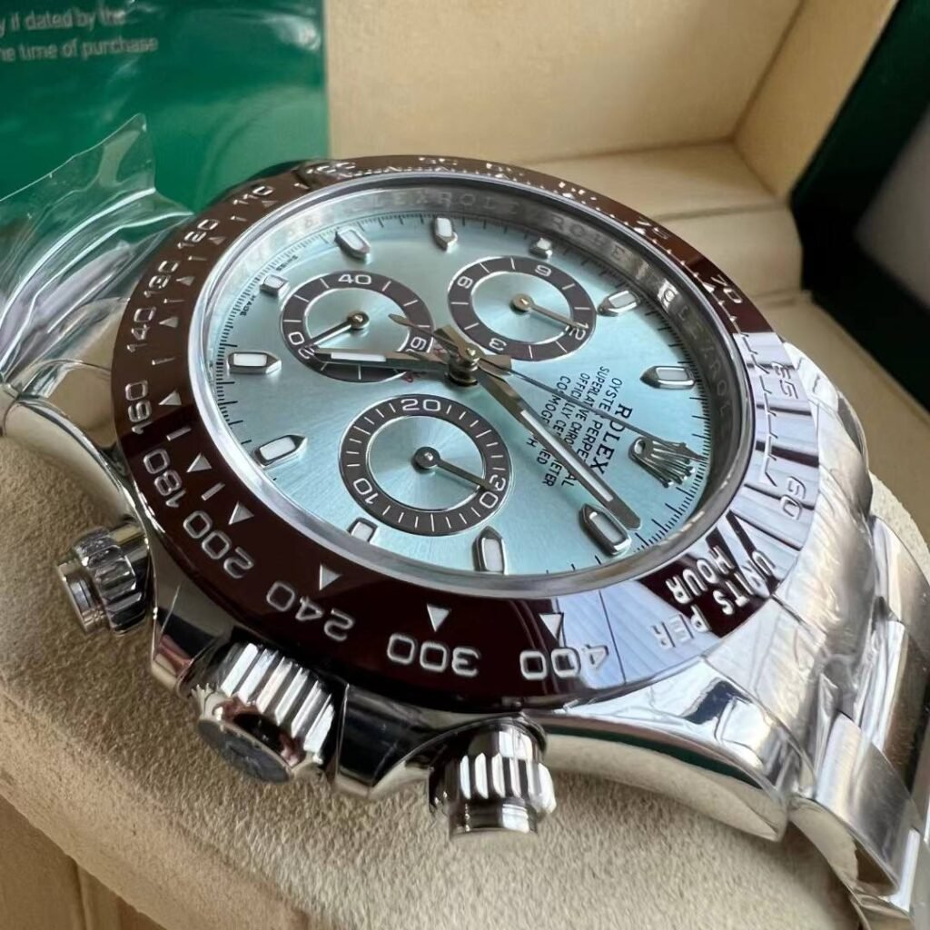 Rolex Daytona Ice blue Dial 116506 “Platona” Bracelet & Clasp
