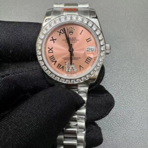 Replica Rolex Datejust Pink set with diamonds Dial 278384RBR 31 mm