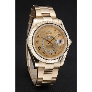 Replica Rolex Sky-Dweller Gold Dial 80243