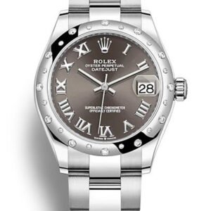Replica Rolex Datejust Dark Grey Dial 278344RBR 31 mm