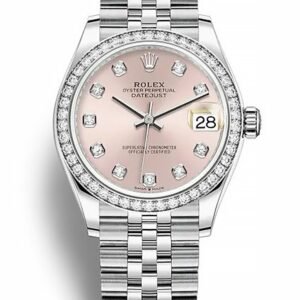 Replica Rolex Datejust Pink Dial 278384RBR 31 mm