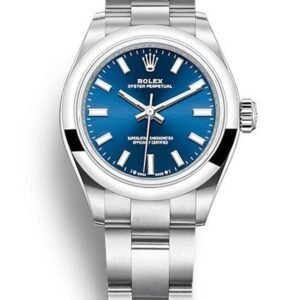 Replica Rolex Oyster Perpetual Lady Blue Dial 276200 28 mm