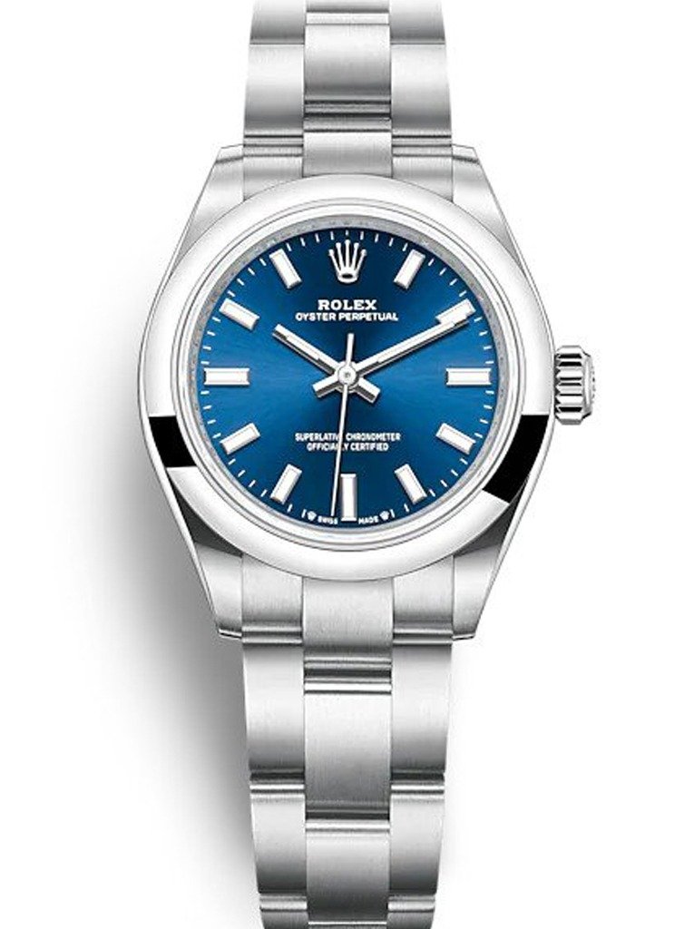 Replica Rolex Oyster Perpetual Lady Blue Dial 276200 28 mm