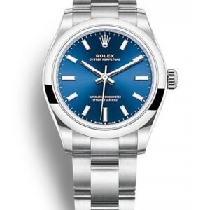 Replica Rolex Oyster Perpetual Lady Blue Dial 277200 31 mm