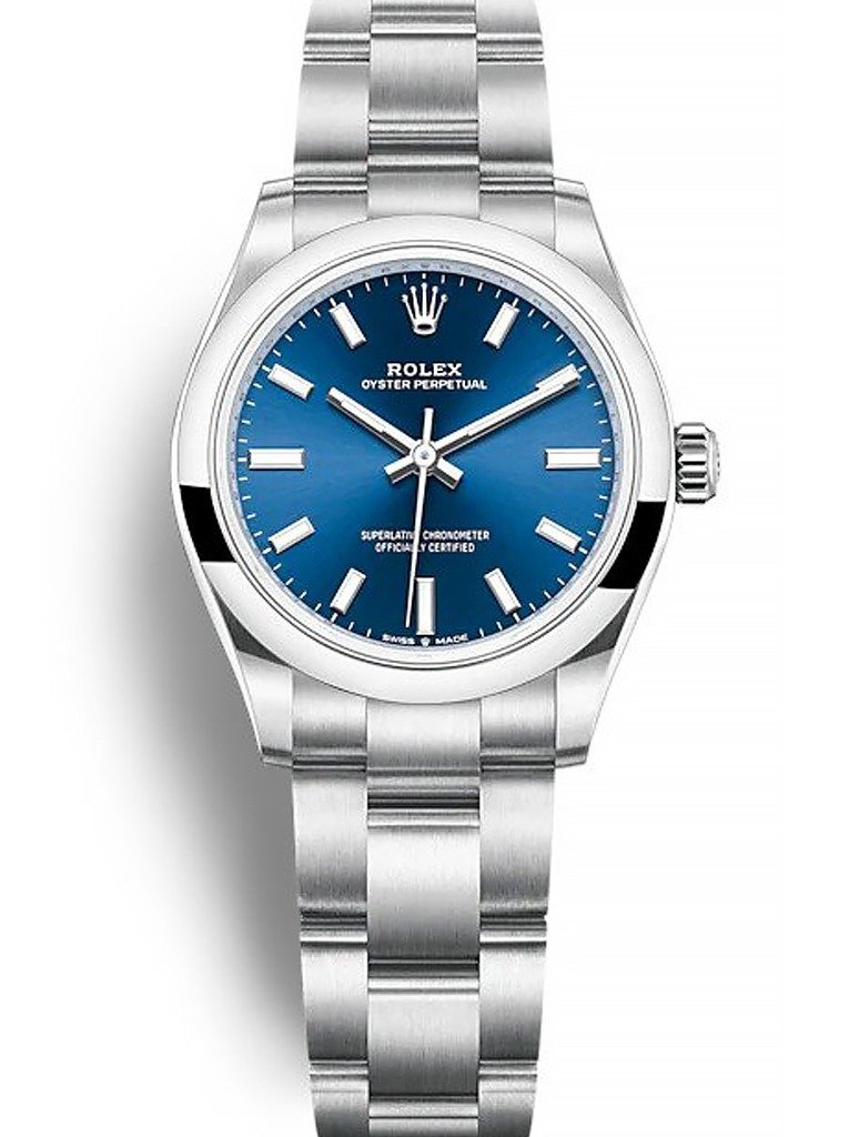 Replica Rolex Oyster Perpetual Lady Blue Dial 277200 31 mm