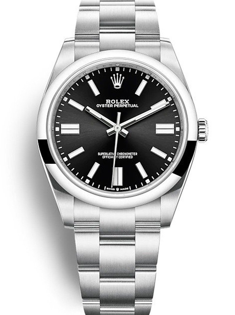 Replica Rolex Oyster Perpetual Lady Black Dial 124200 34 mm