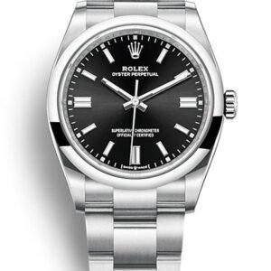 Replica Rolex Oyster Perpetual Lady Black Dial 126000 36 mm