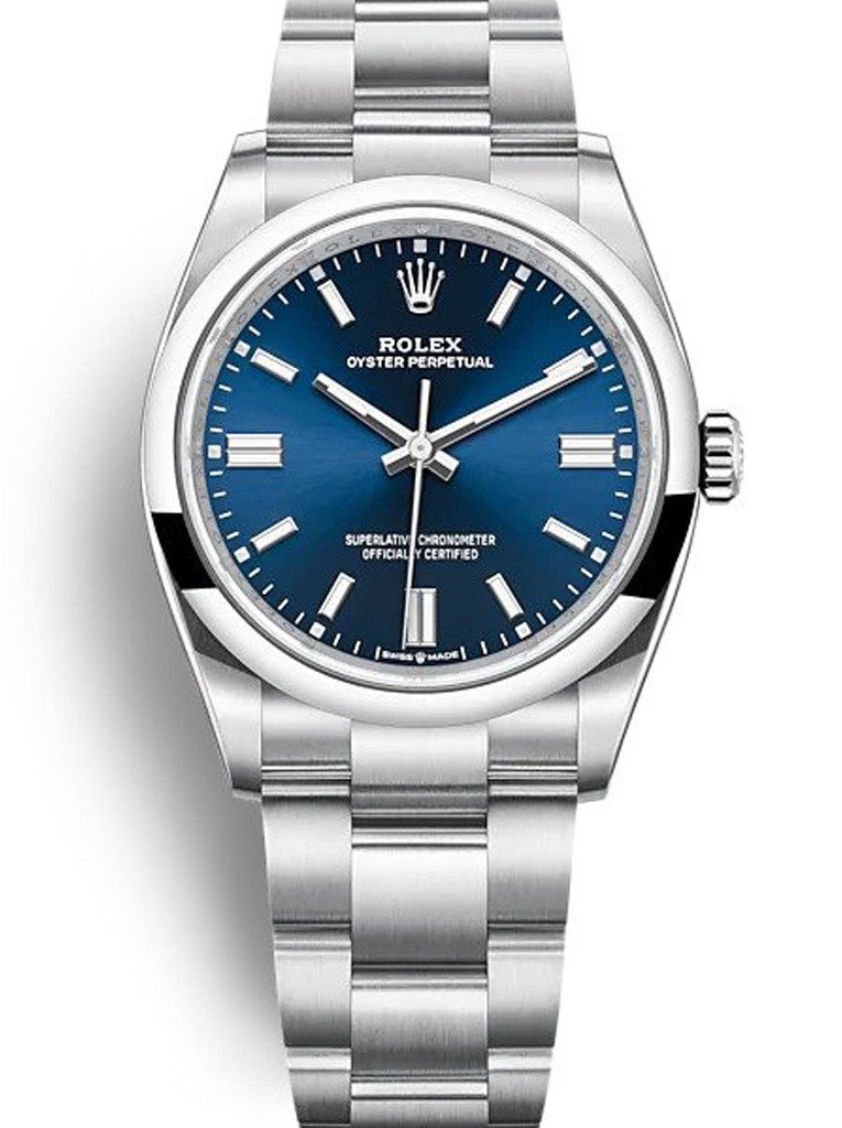 Replica Rolex Oyster Perpetual Lady Blue Dial 126000 36 mm