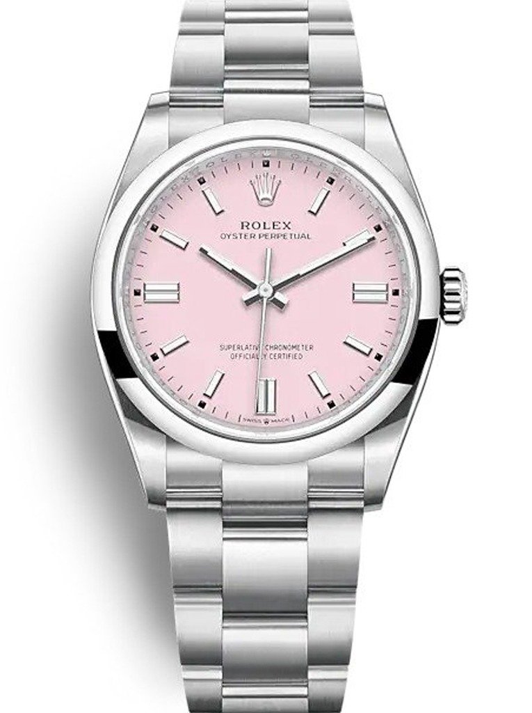 Replica Rolex Oyster Perpetual Lady Candy Pink Dial 126000 36 mm