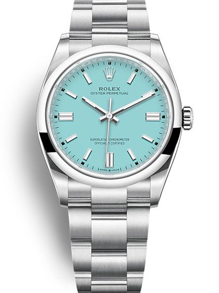 Replica Rolex Oyster Perpetual Tiffany Blue Dial 126000 36 mm
