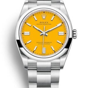 Replica Rolex Oyster Perpetual Lady Yellow Dial 126000 36 mm