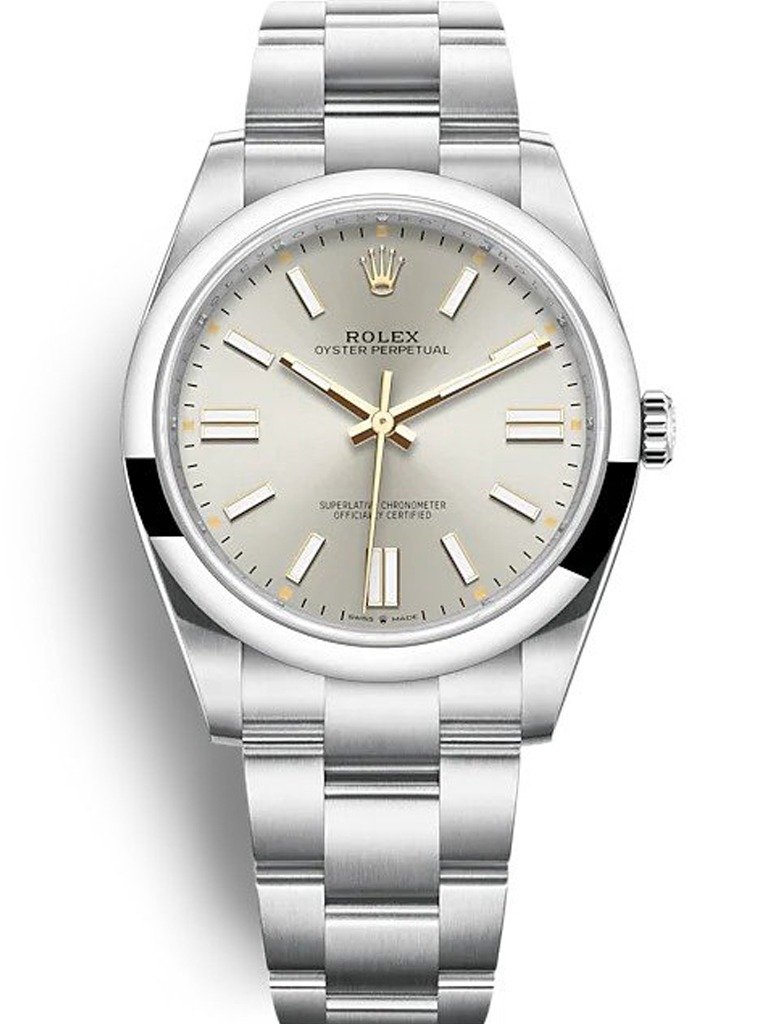 Replica Rolex Oyster Perpetual Silver Dial 124300 41 mm