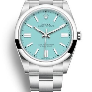 Replica Rolex Oyster Perpetual Tiffany Blue Dial 124300 41 mm