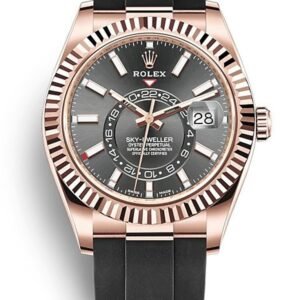 Replica Rolex Sky-Dweller Black Dial 326235