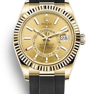 Replica Rolex Sky-Dweller Champagne Dial 326238