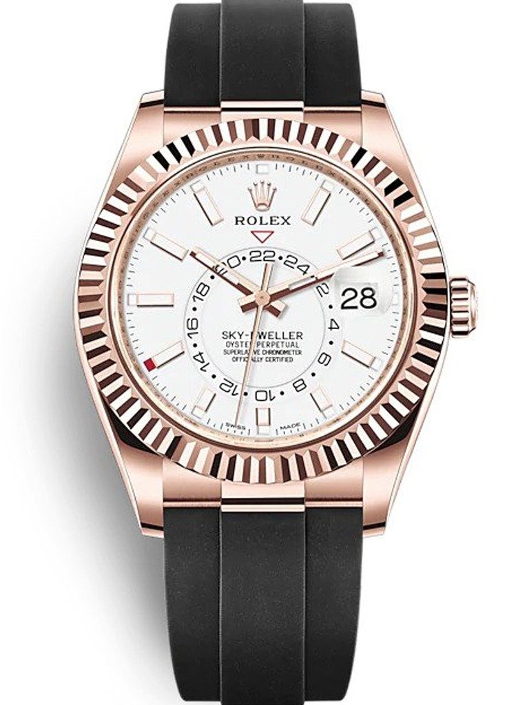 Replica Rolex Sky-Dweller White Dial 326235