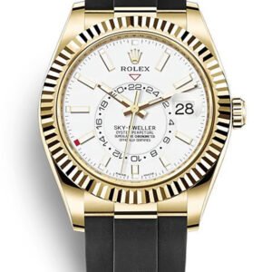 Replica Rolex Sky-Dweller White Dial 326238