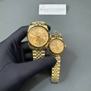 Replica Rolex Datejust RG/RG Jub Gold/Dial 36/28 mm